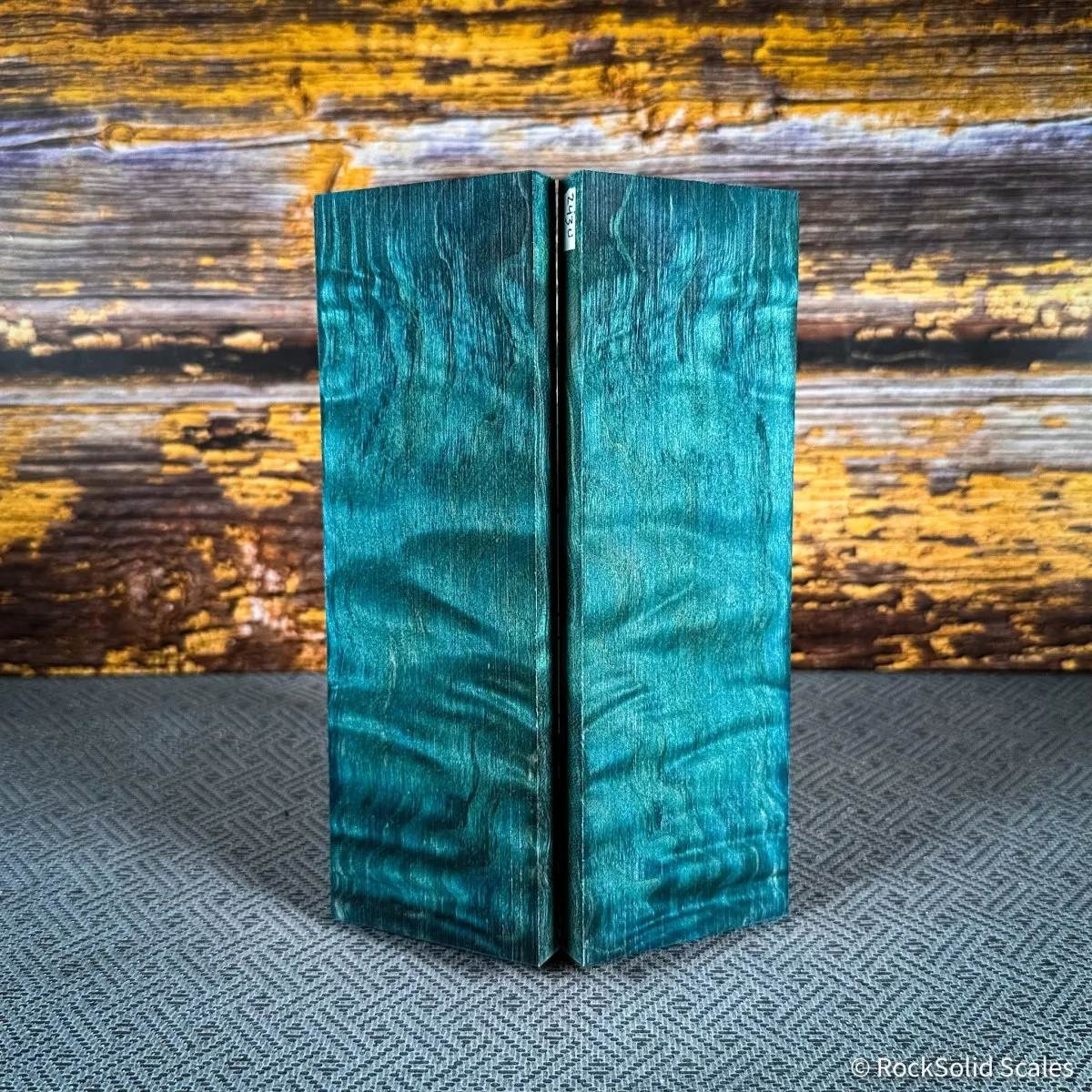 #2430 - Sean Blue Quilted Maple