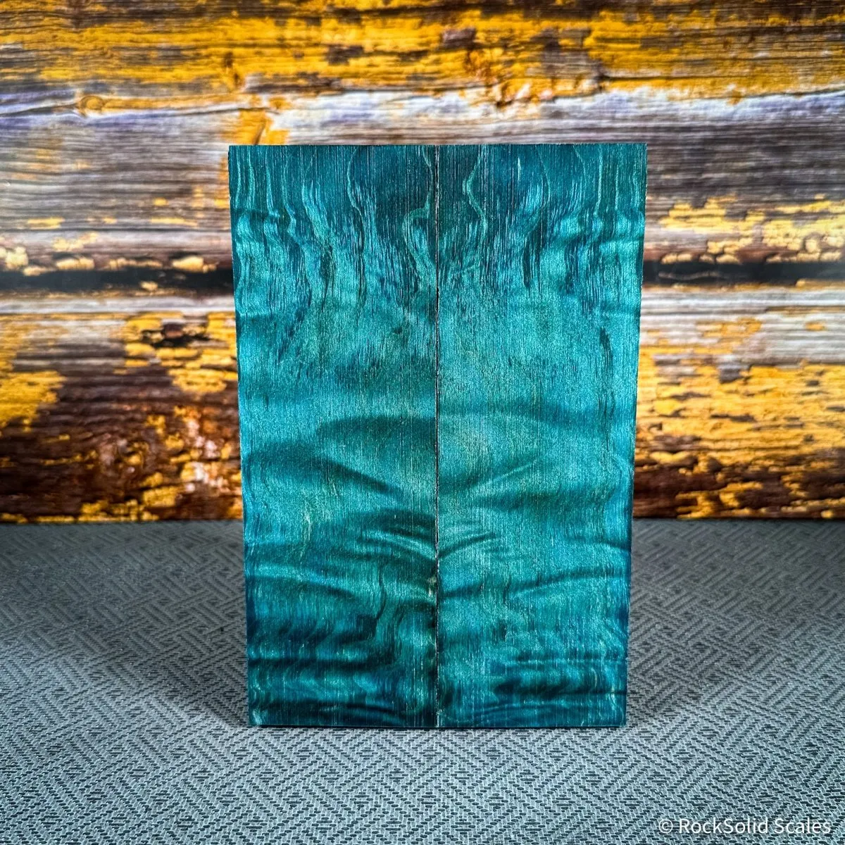 #2430 - Sean Blue Quilted Maple
