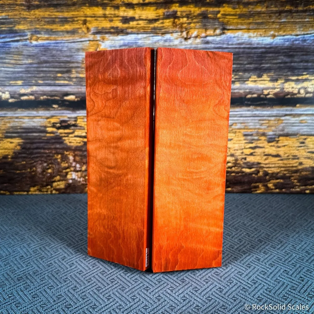#2452 - OSHA Orange Quilted Maple