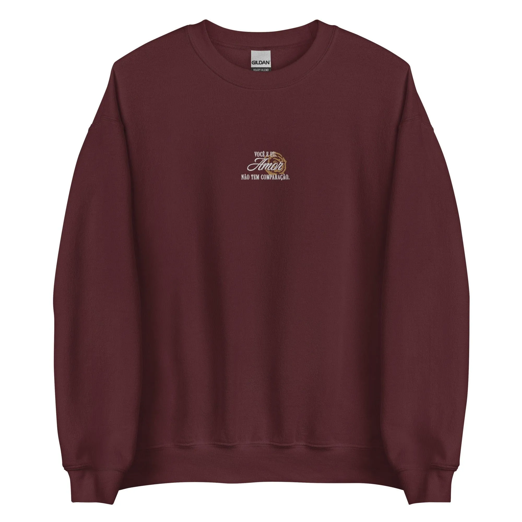 Amor King of Greed Embroidered Sweatshirt