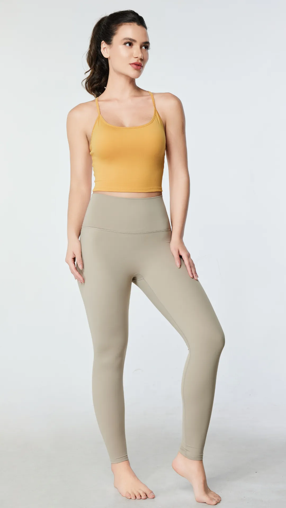 Athletic Camisoles with Built-In Bra Padding