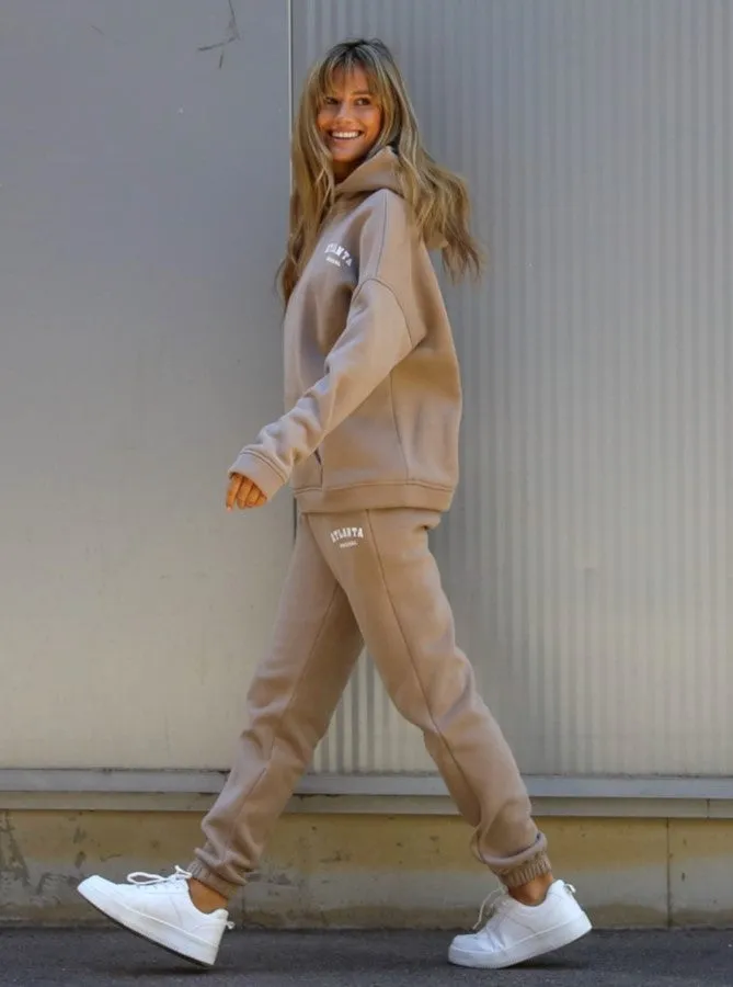 Atlanta Sweat Pant - BEIGE
