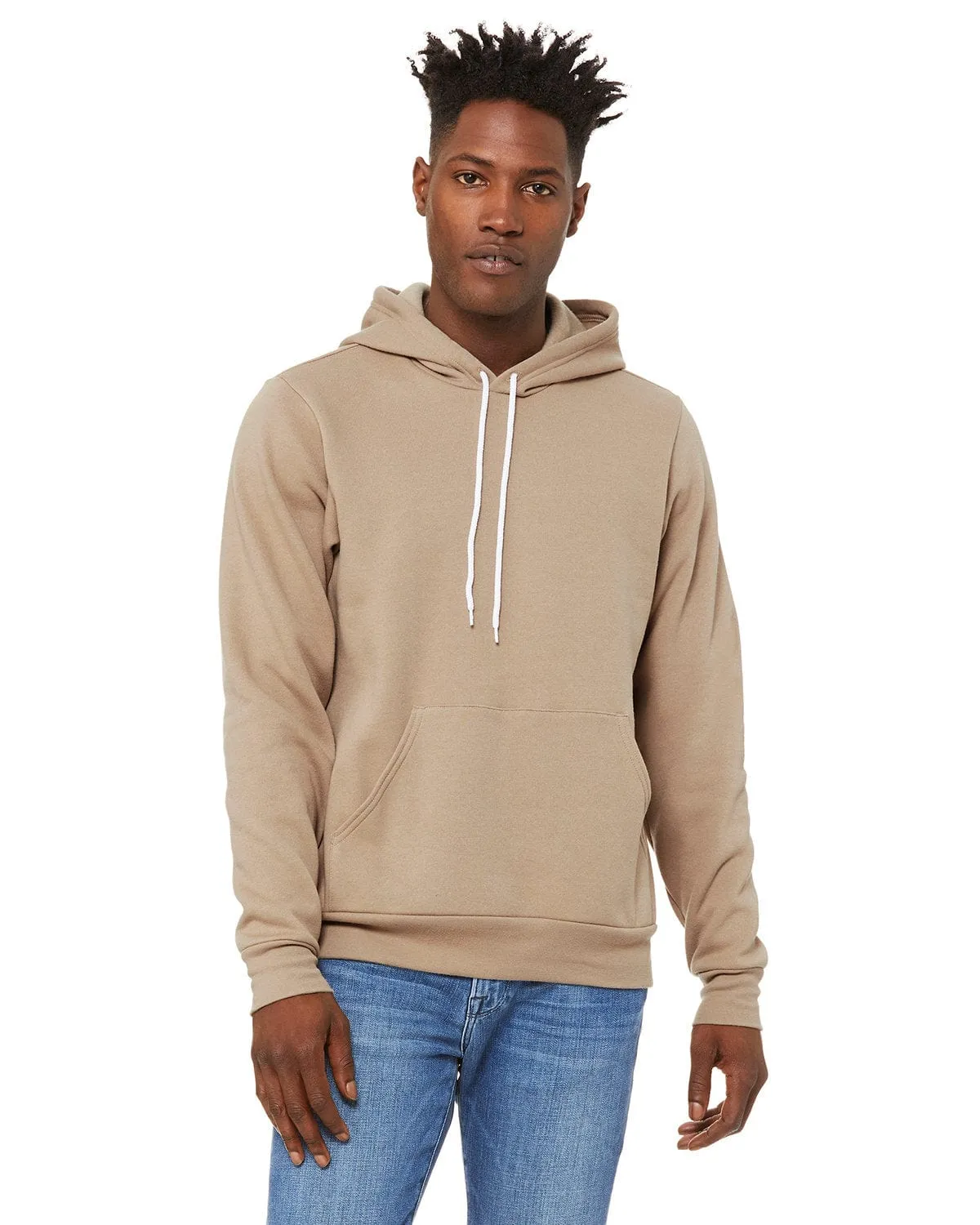 Bella Canvas 3719: Unisex Sponge Fleece Pullover Hooded Sweatshirt