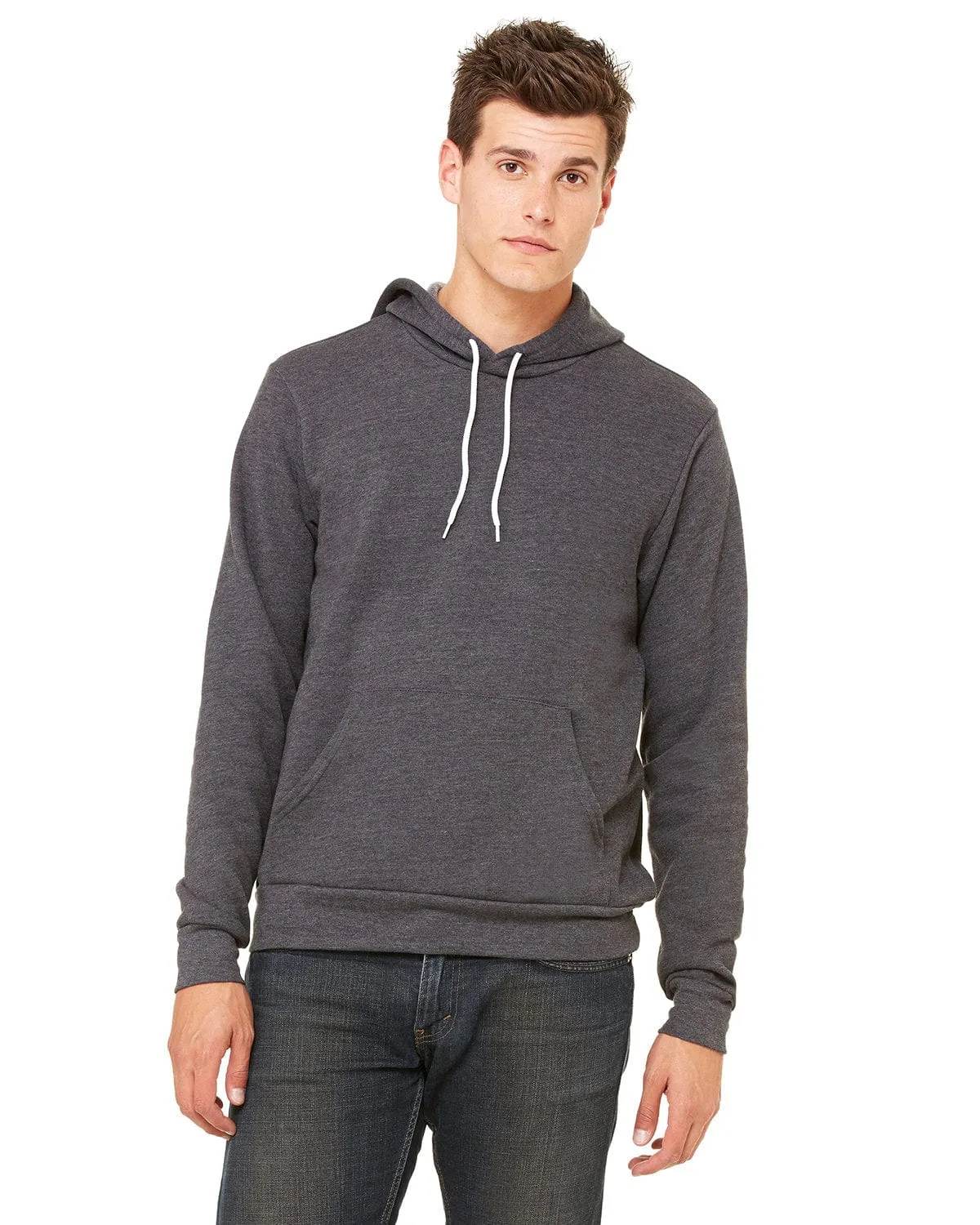 Bella Canvas 3719: Unisex Sponge Fleece Pullover Hooded Sweatshirt