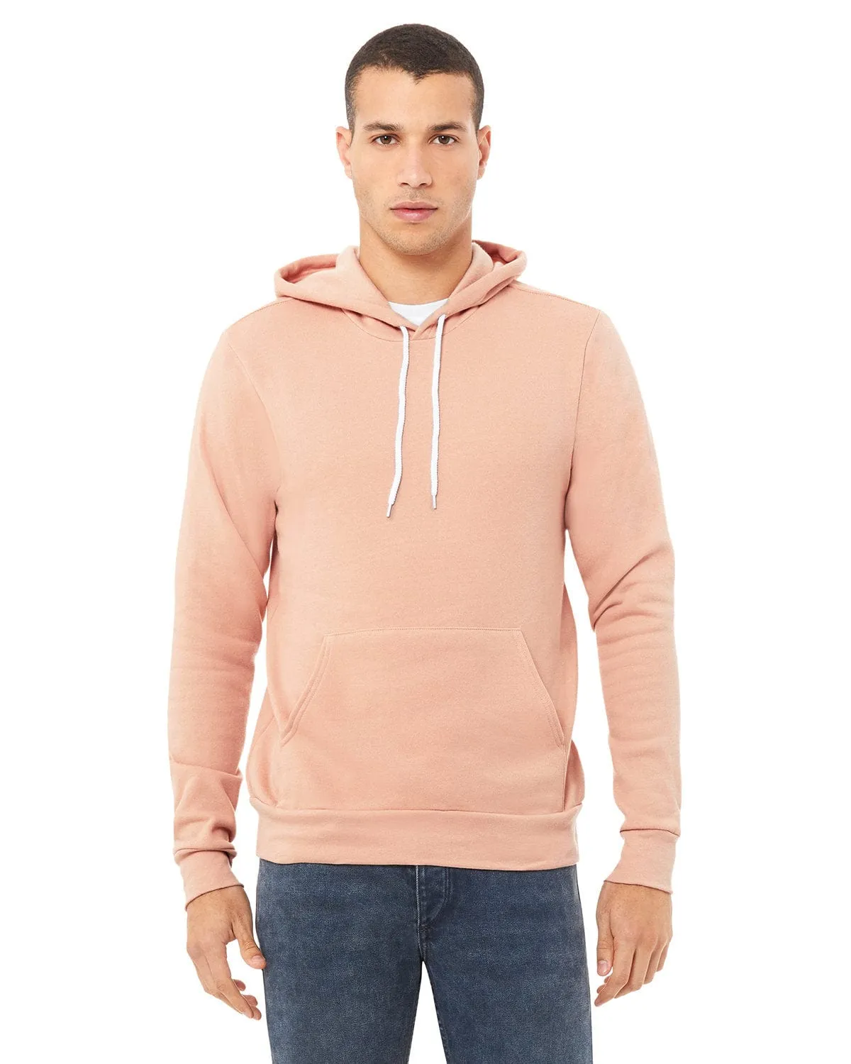 Bella Canvas 3719: Unisex Sponge Fleece Pullover Hooded Sweatshirt