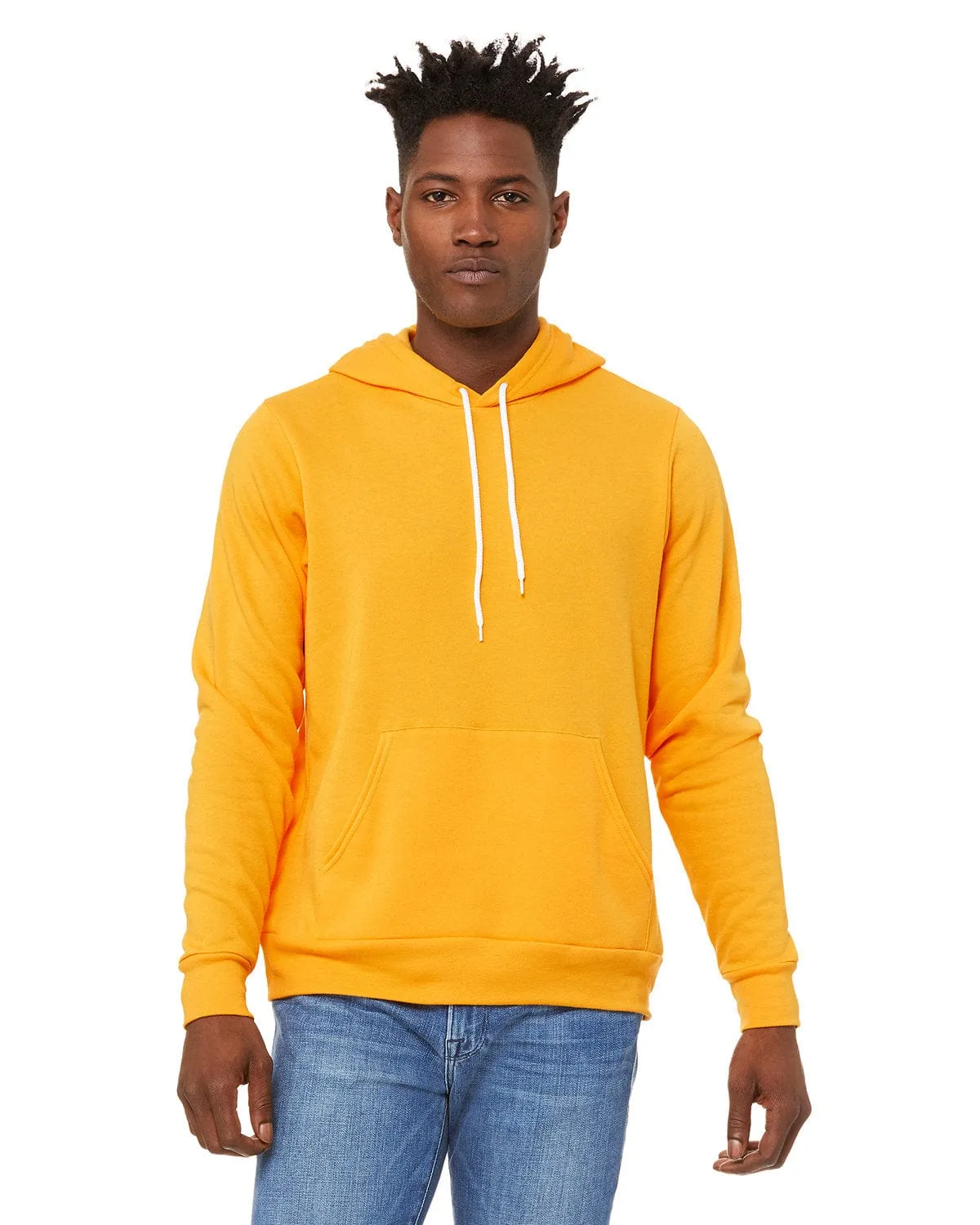 Bella Canvas 3719: Unisex Sponge Fleece Pullover Hooded Sweatshirt