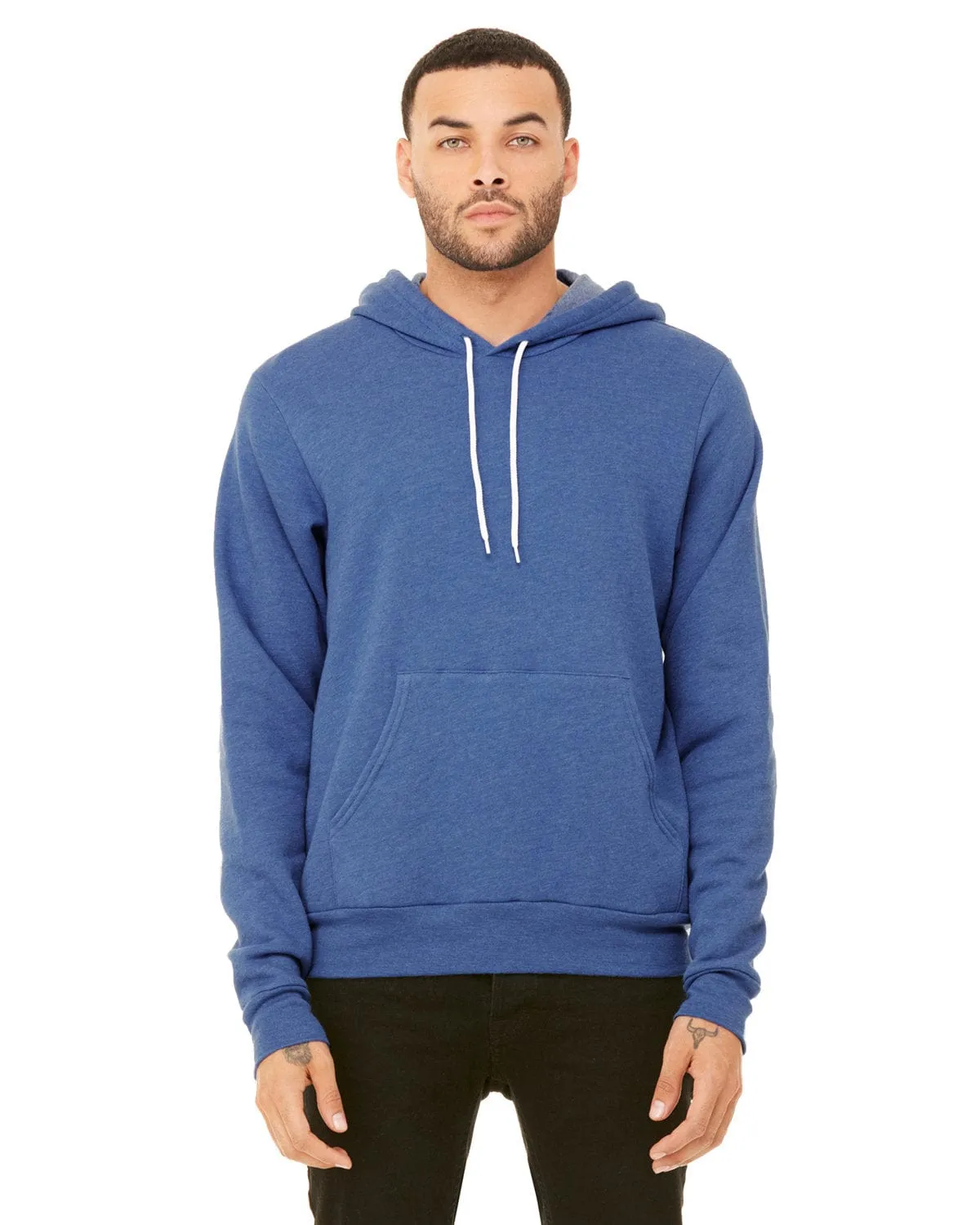 Bella Canvas 3719: Unisex Sponge Fleece Pullover Hooded Sweatshirt