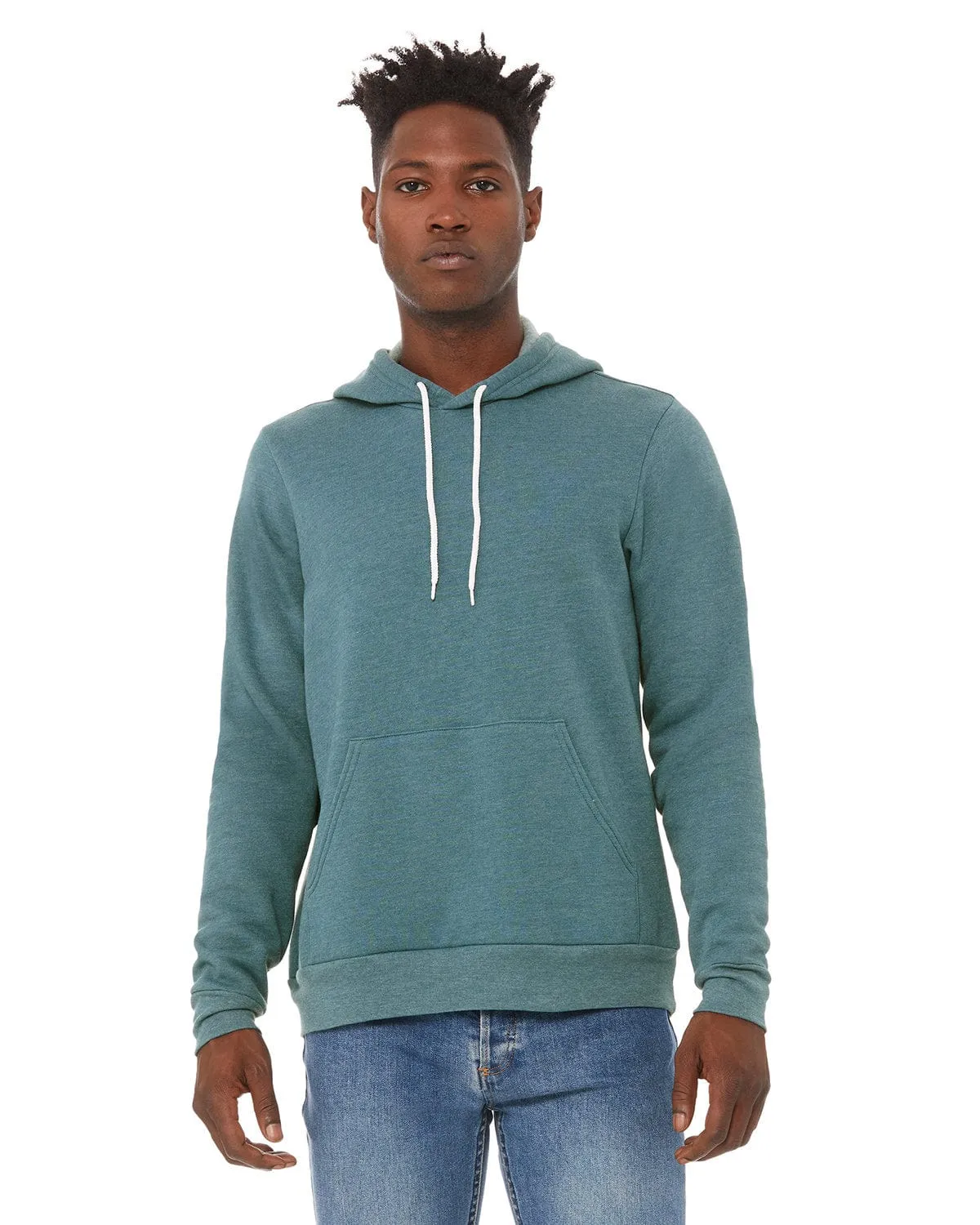 Bella Canvas 3719: Unisex Sponge Fleece Pullover Hooded Sweatshirt