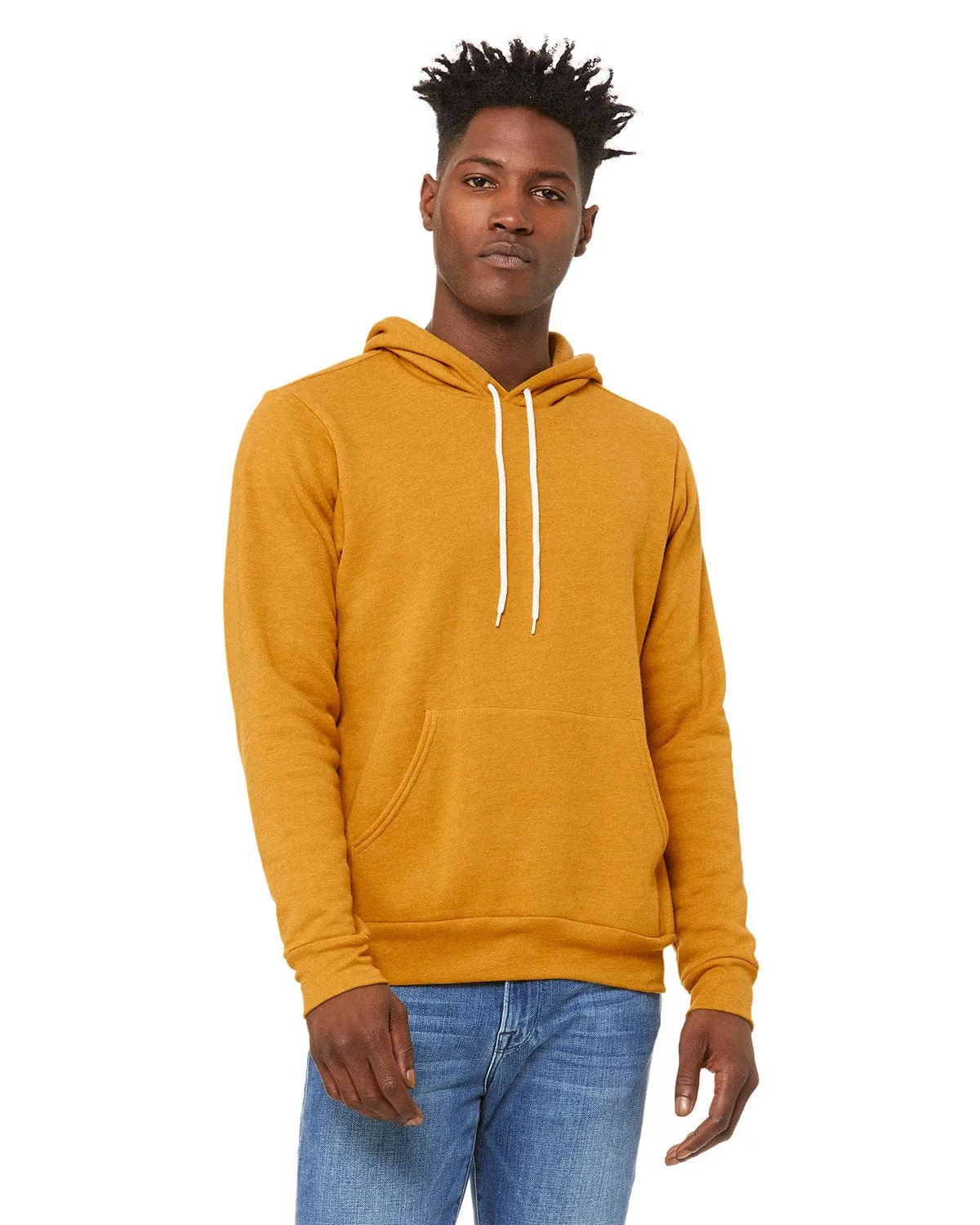 Bella Canvas 3719: Unisex Sponge Fleece Pullover Hooded Sweatshirt