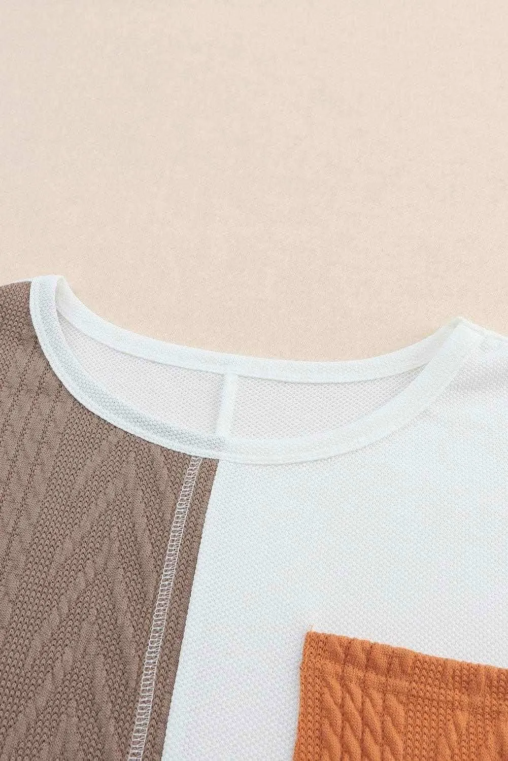 Color Block Sweater - Stylish & Versatile Top for All Seasons