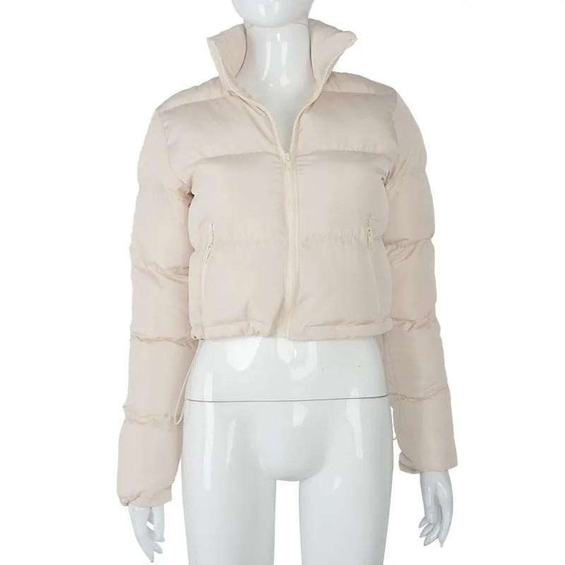 Fashionable Short Winter Warm Long-sleeved Jacket