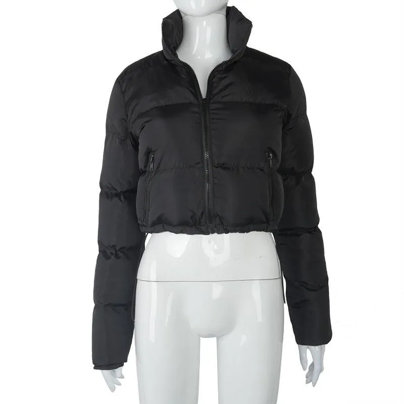 Fashionable Short Winter Warm Long-sleeved Jacket