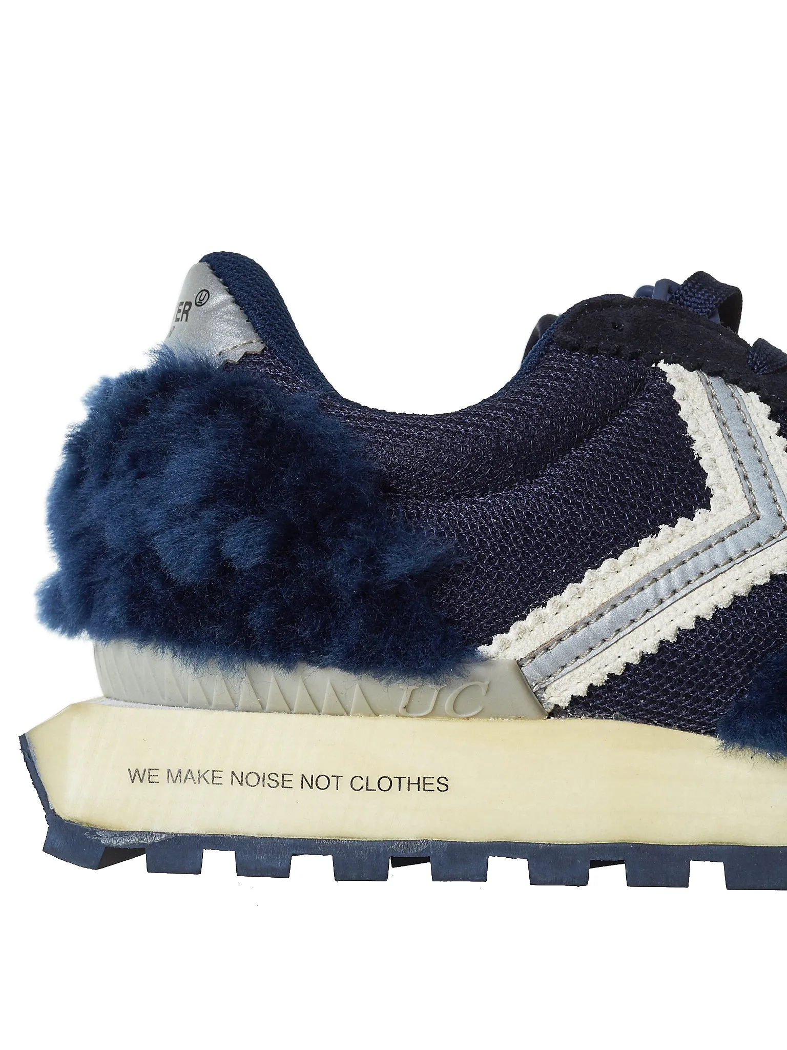 Faux Fur Sneaker (UCV1F03-NAVY)