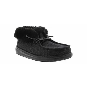 Hey Dude Britt Youth Girl's Total Black
