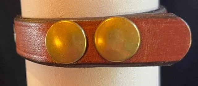 Just Fur Fun- Leather Bracelet (Counting Clouds)