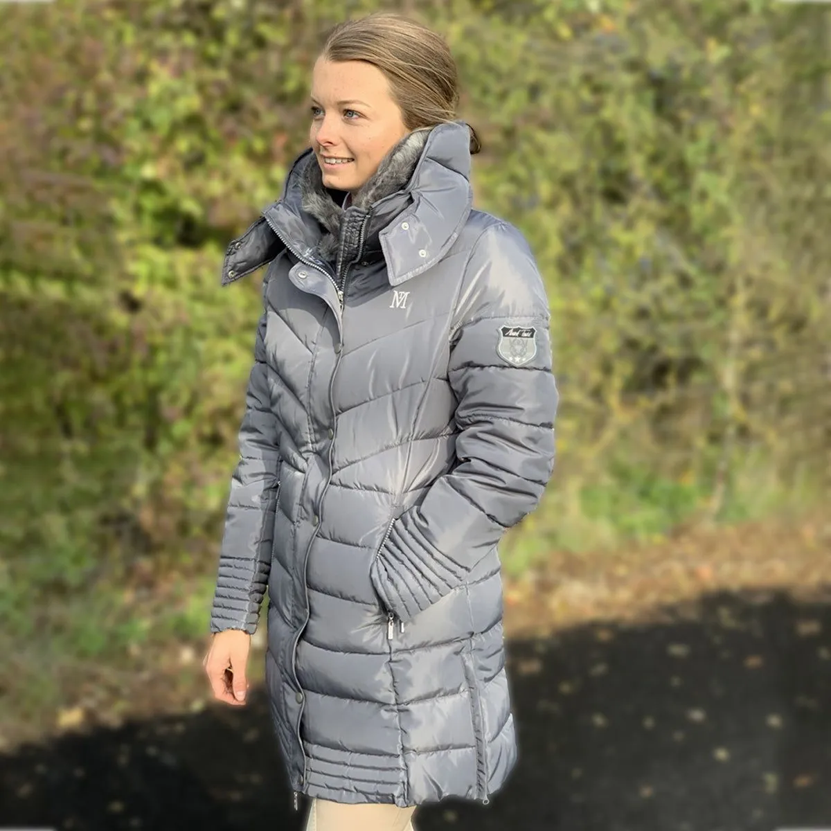 Mark Todd Ladies Deluxe Long Padded Coat