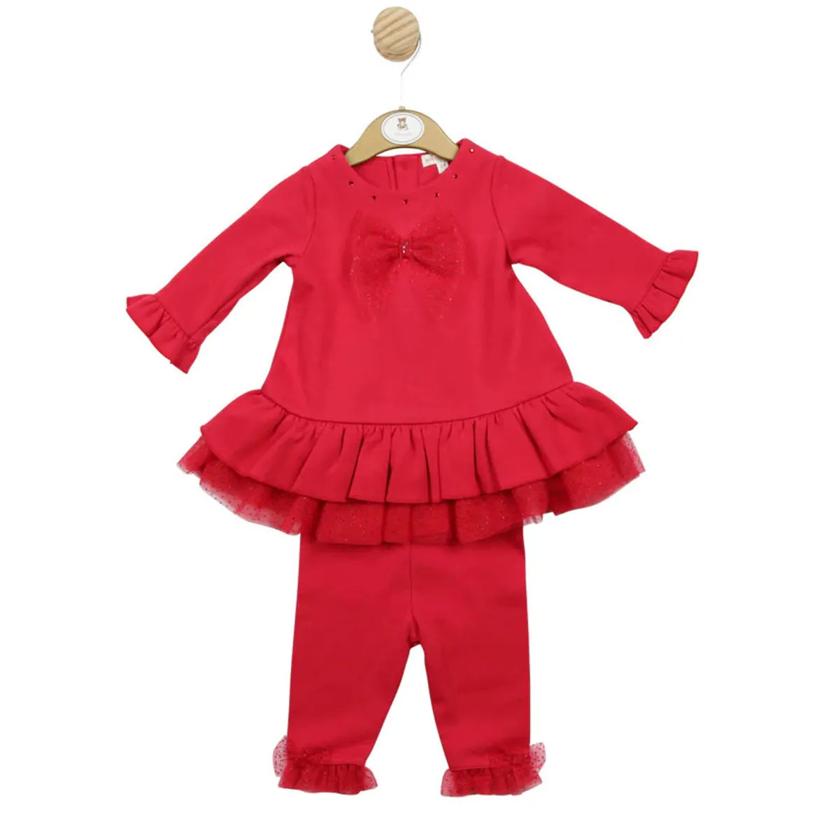 Mintini - Red 2 piece legging outfit