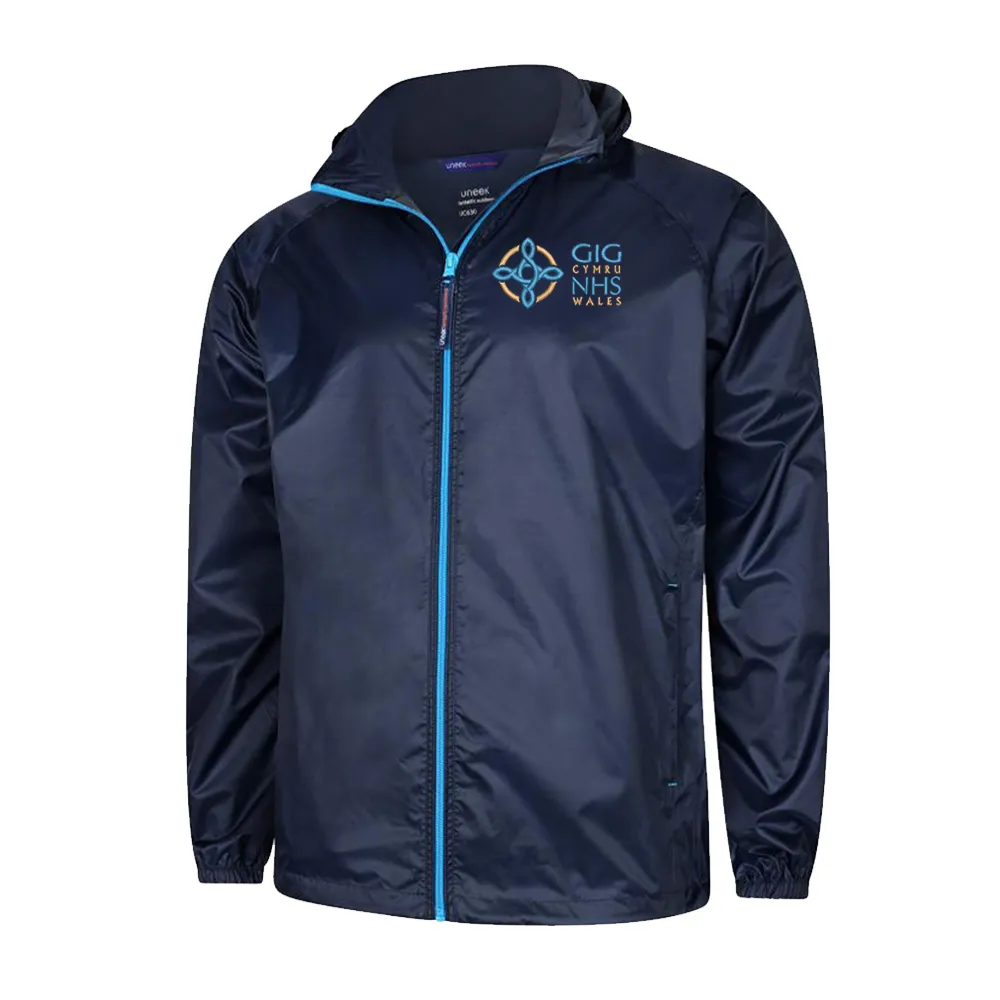 NHS Wales Lightweight Nylon Waterproof Coat
