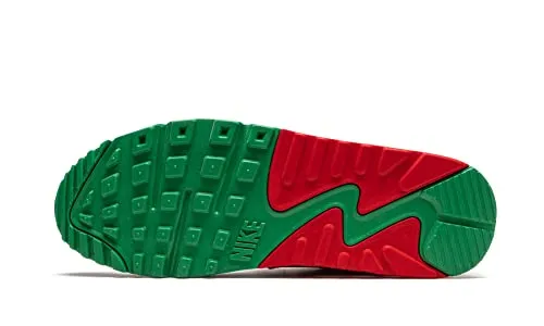 Nike Air Max 90 Nordic Christmas Size 9.5 - Men DC1607-100 White/Green/Red