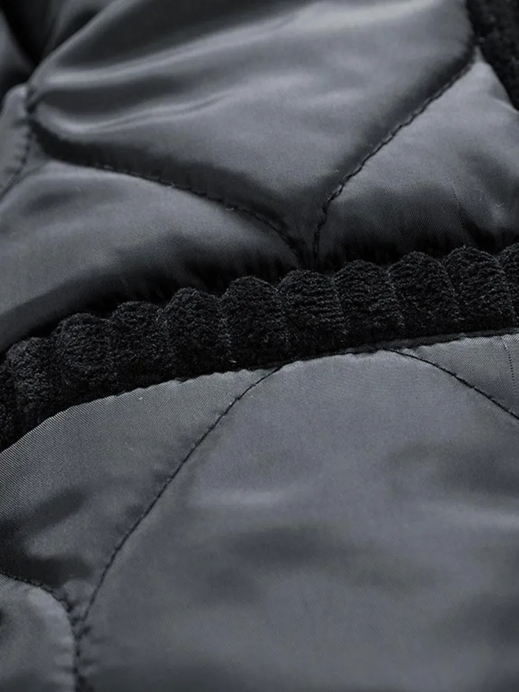 Quilted Lined Corduroy Coat