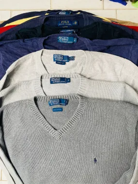 Ralph Lauren V Neck Sweater 25 PCs