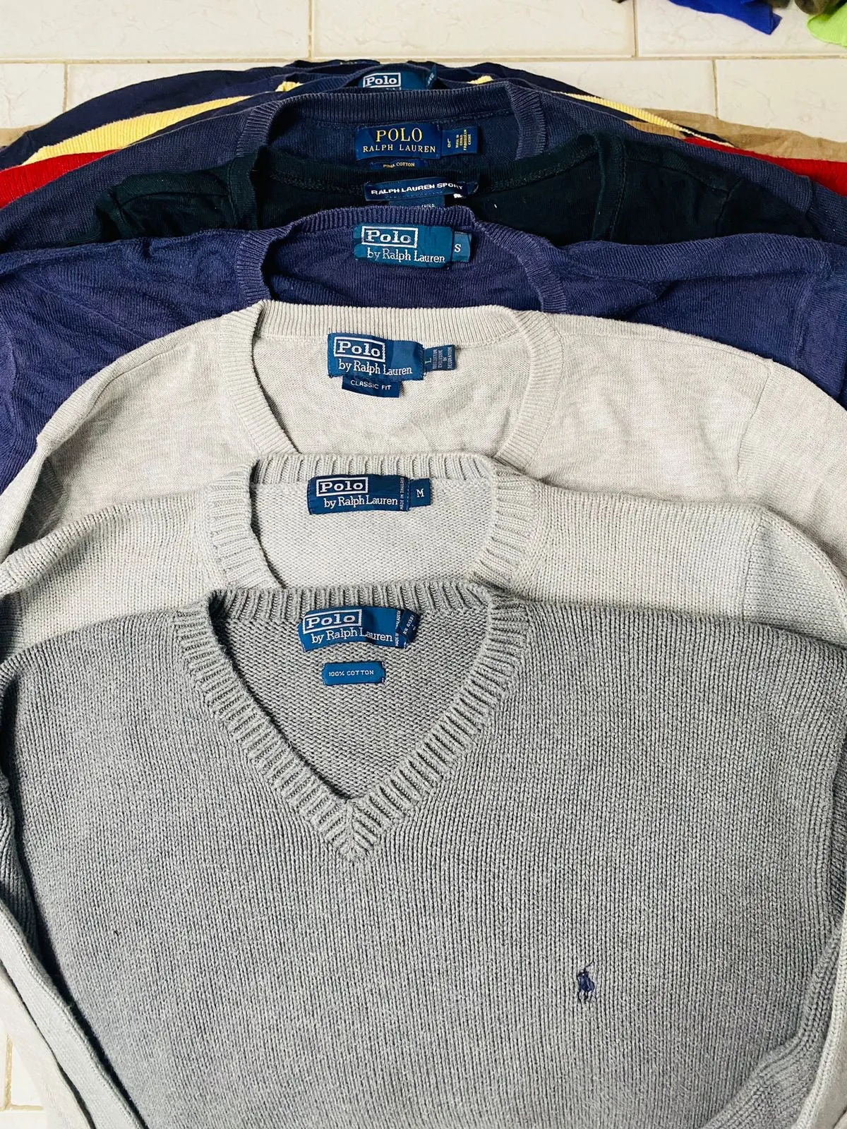 Ralph Lauren V Neck Sweater 25 PCs