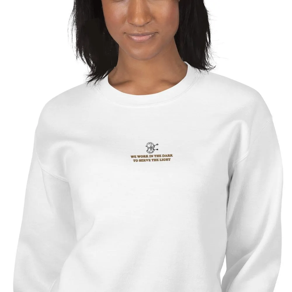Serve the Light | Embroidered Unisex Sweatshirt | Assassin's Creed