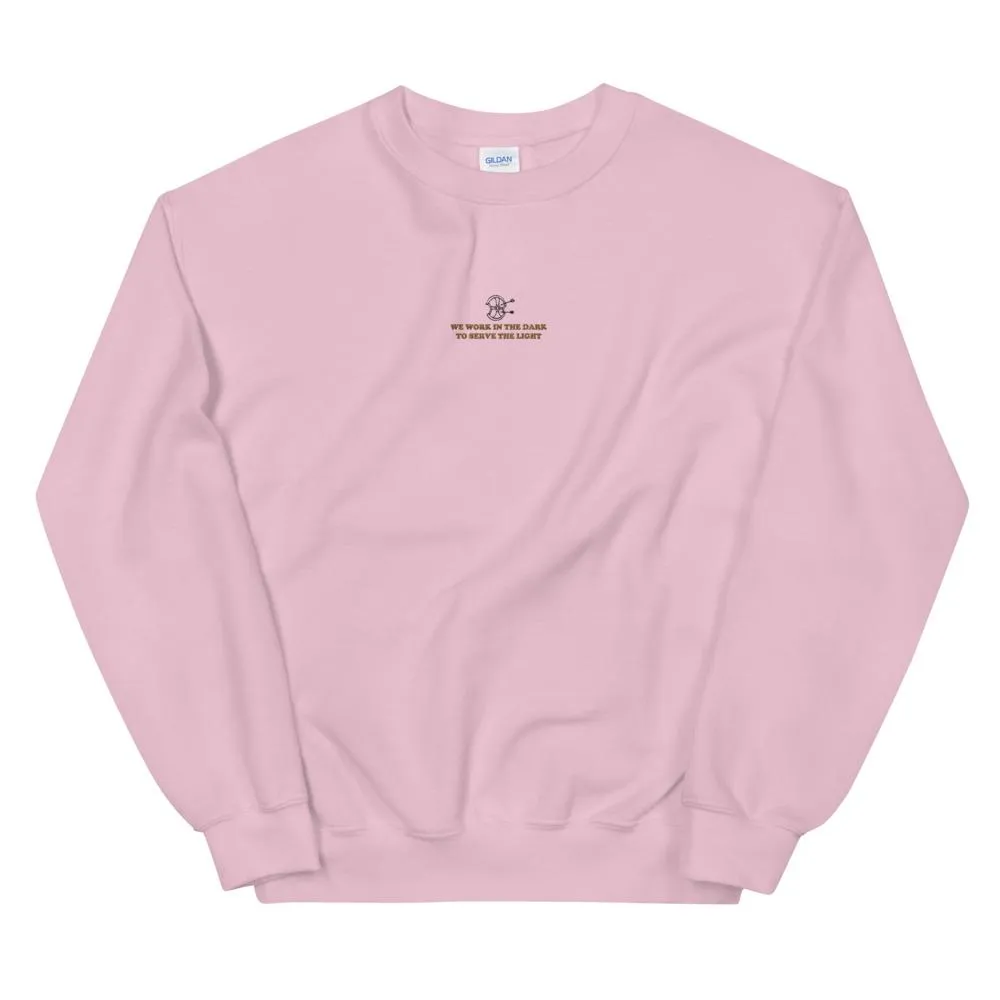 Serve the Light | Embroidered Unisex Sweatshirt | Assassin's Creed