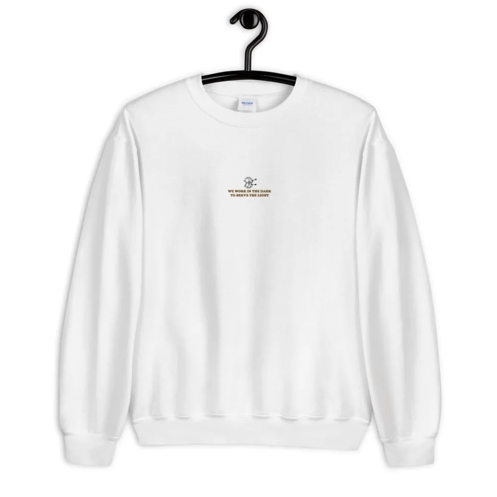 Serve the Light | Embroidered Unisex Sweatshirt | Assassin's Creed
