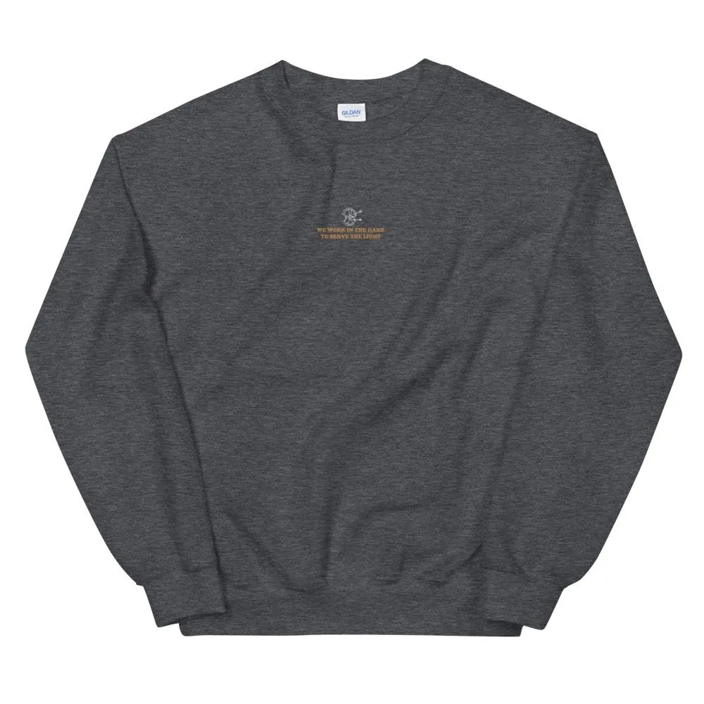 Serve the Light | Embroidered Unisex Sweatshirt | Assassin's Creed