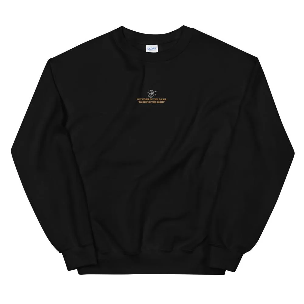 Serve the Light | Embroidered Unisex Sweatshirt | Assassin's Creed