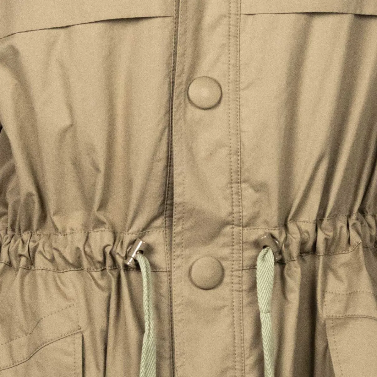 Stella McCartney Beige Faux Fur Parka Size XXS | IT 36