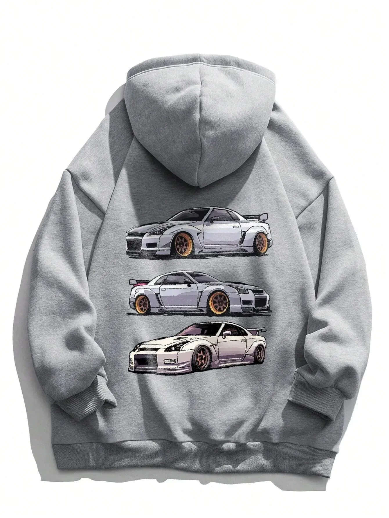 SXV  'cars’ Printed Cool Aesthetic Sweatshirt Hoodie
