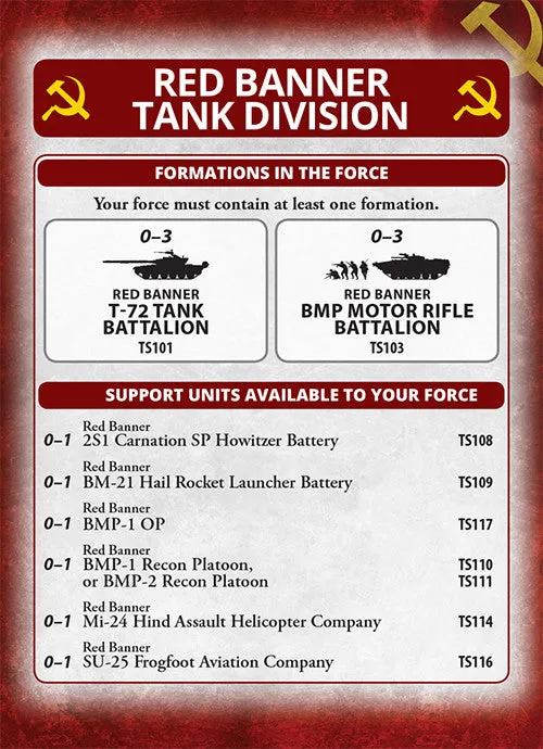 T-72 Tankovy Company (Plastic)