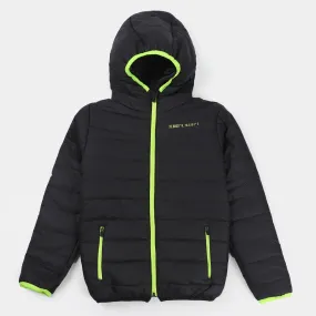 Teens Boys Puffer Jacket Mountain K2-BLACK