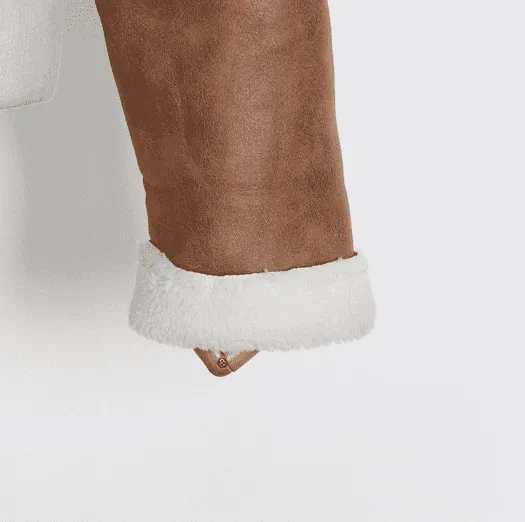 Top Tide Lambswool Short Fur Jacket